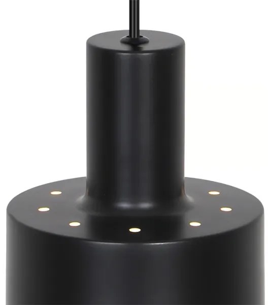 Nordlux - Lampadario per MATIS 1xE27/40W/230V nero