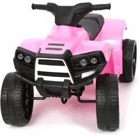 Mini Quad Elettrico per Bambini 6V Nero e Rosa