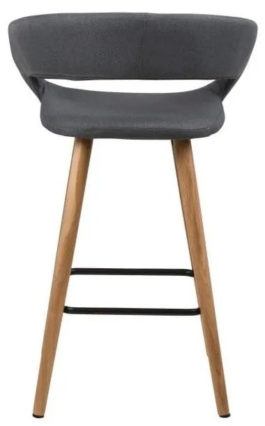 Set di 2 sgabelli da bar grigio scuro Gill - Actona