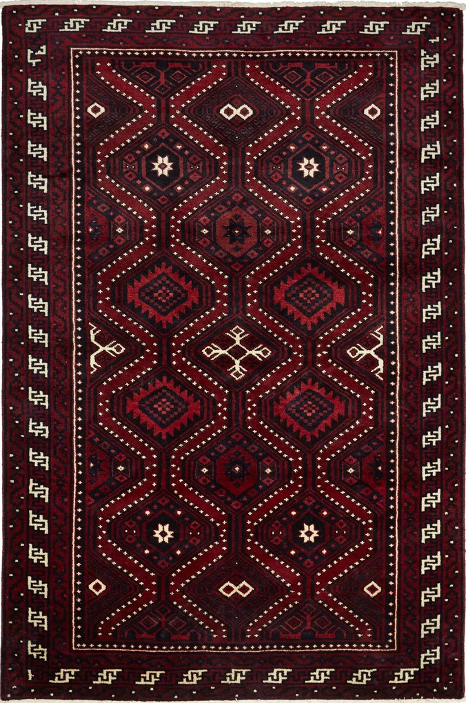Lori Tappeto persiano 180 x 260 Rosso (Iran) Annodato A Mano