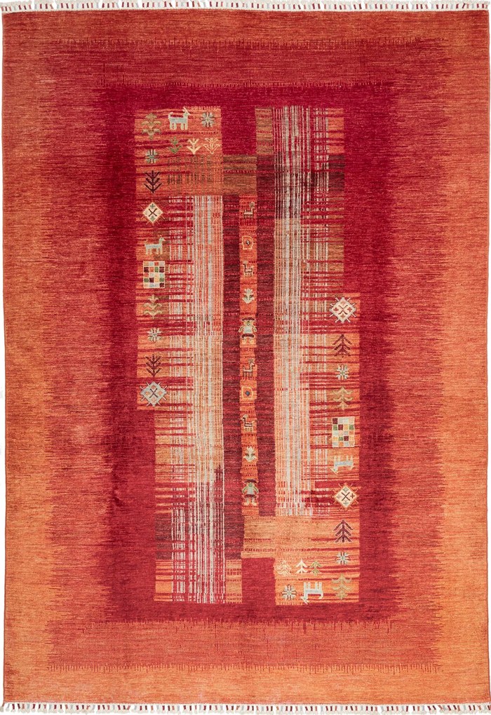 Gabbeh Tappeto 210 x 300 (Pakistan) Tessuto A Mano
