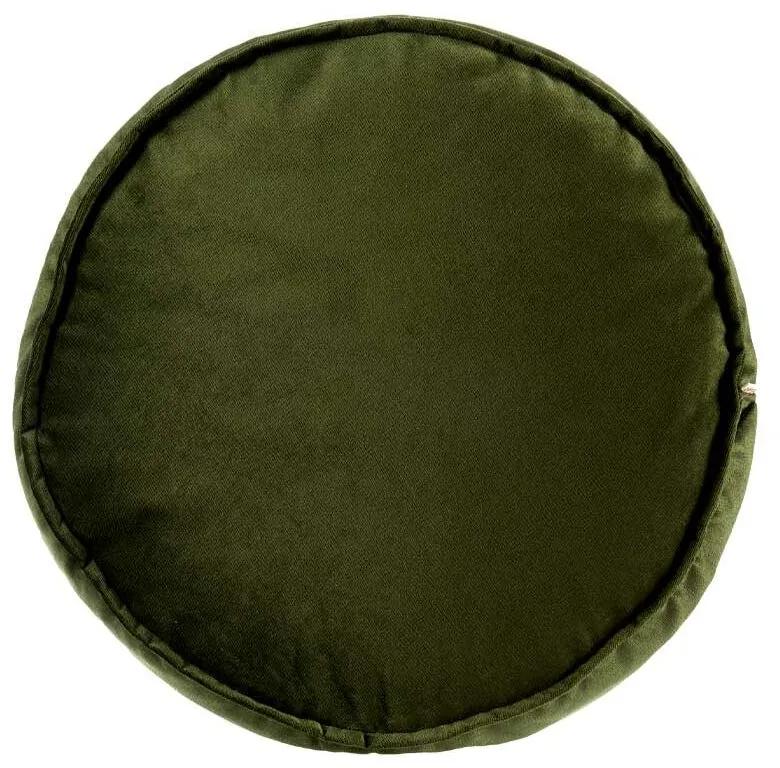 Puff Velluto Verde 60 x 39 x 60 cm (2 Unità)