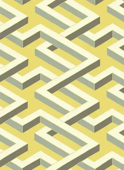 Cole & Son Carta da parati Luxor - Green