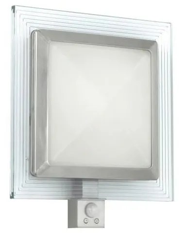 EGLO 88163 - Applique da esterno PALI con sensore 1xE27/15W + 1xLED/1,28W