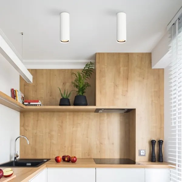 Faretto TUNE M 1xGU10/10W/230V 17 cm bianco