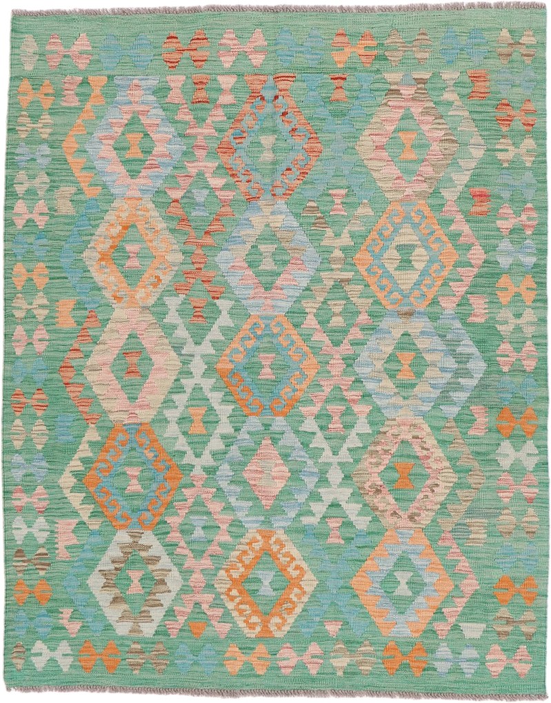 Kilim Tappeto 190 x 160 (Pakistan) Annodato A Mano