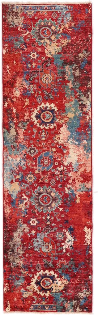 Mamluk Tappeto 300x90 (Afghanistan) Annodato A Mano