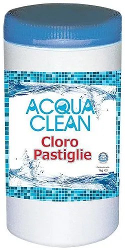 ACQUA CLEAN - PASTIGLIE DI CLORO PER PISCINE - 10KG/25KG