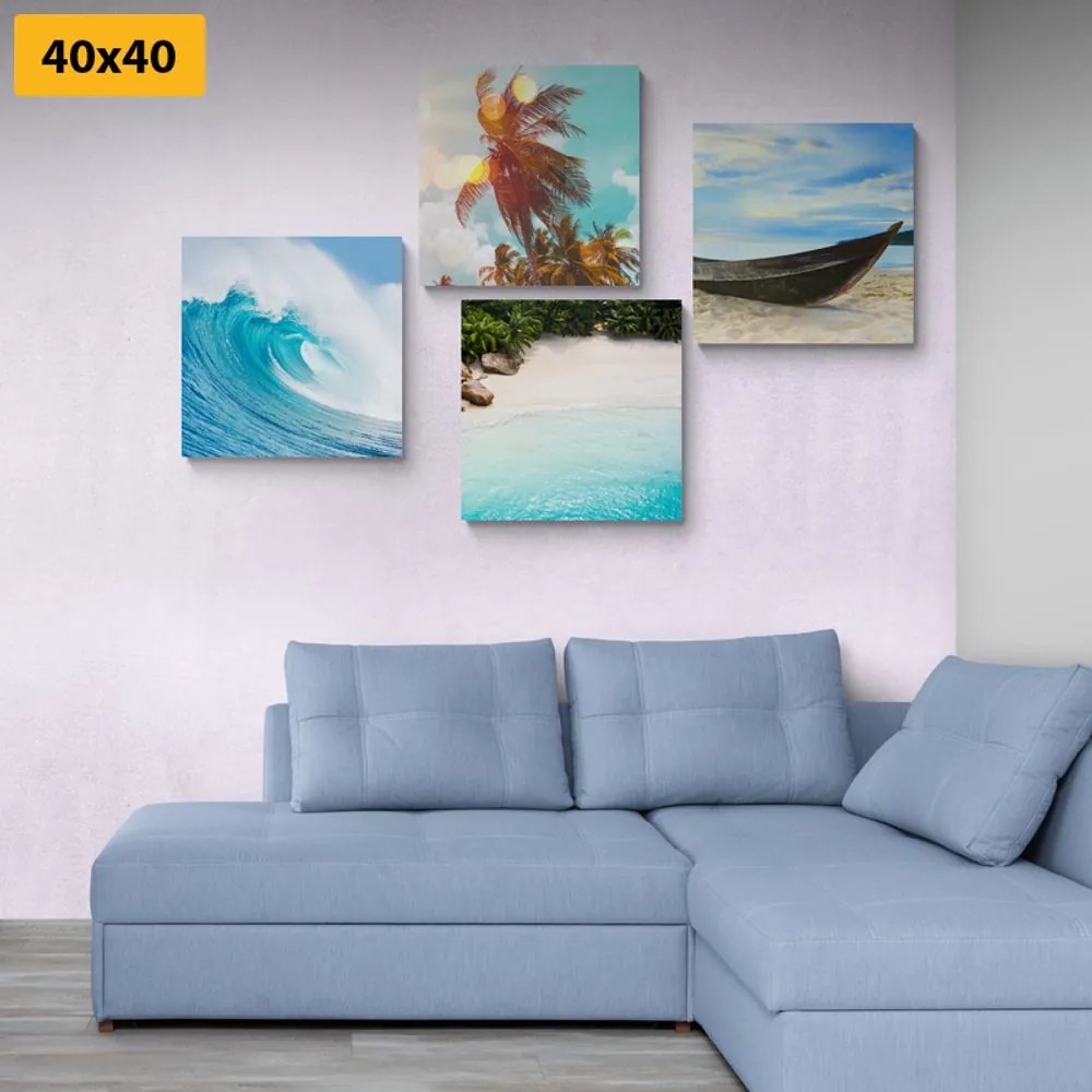 Set di quadri – Tocco di mare