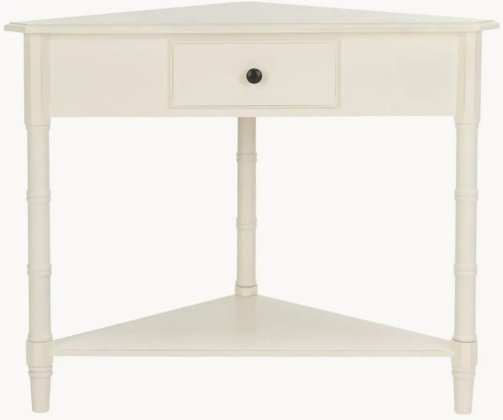 Consolle angolare in legno con cassetto Contemporary
