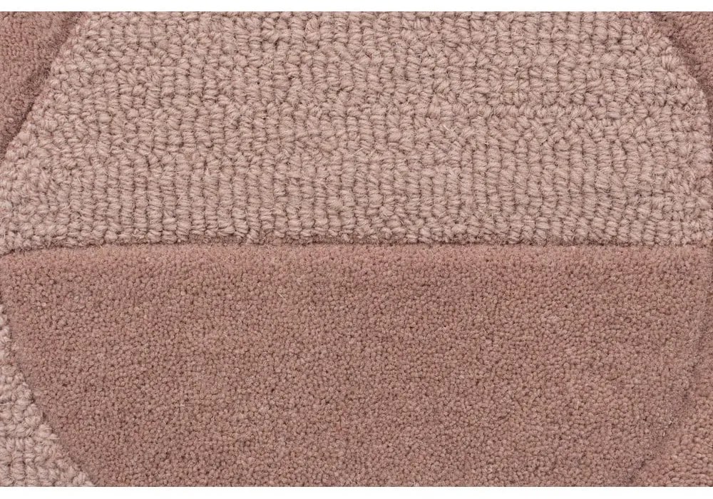 Tappeto in lana rosa 120x170 cm Gigi - Flair Rugs