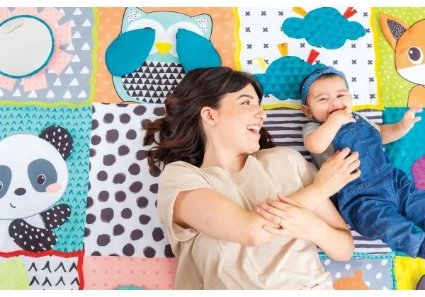 Infantino - Tappeto gioco per bambini MAXI ZOO