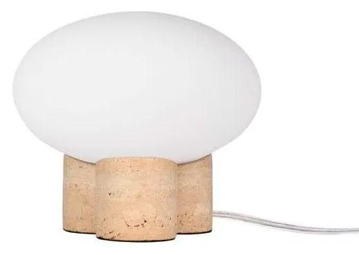 Globen Lighting - Mammut 20 Lampada Da Tavolo Travertine Globen Lighting