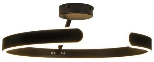 Lampadario a plafone LED dimmerabile LED/72W/230V 3000-6500K nero + telecomando