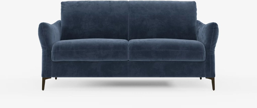 Dalia divano letto 2, 3 e 4 posti con materasso H18 in moderno tessuto vellutino smacchiabile T30