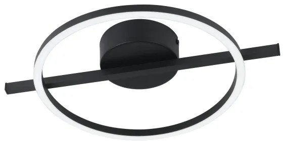 Eglo 901113 - Plafoniera LED dimmerabile AMANDOLO LED/17W/230V nero + +TC