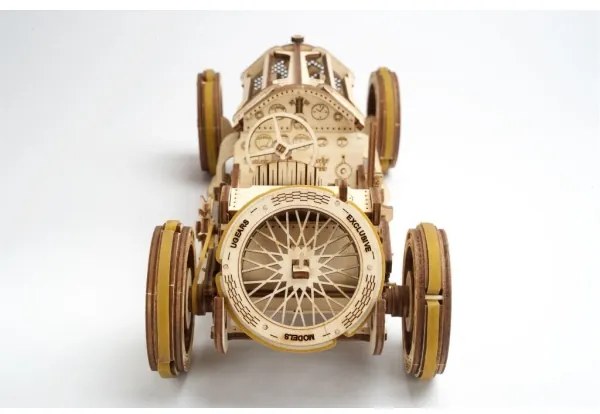 Ugears - 3D puzzle meccanico in legno U9 Macchina Grand Prix