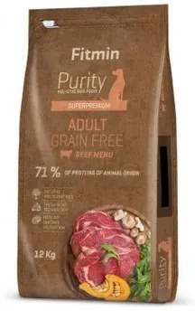 Io penso Fitmin Purity GF Adult Beef 12 kg Adulto Carne di vitello 20-40 Kg