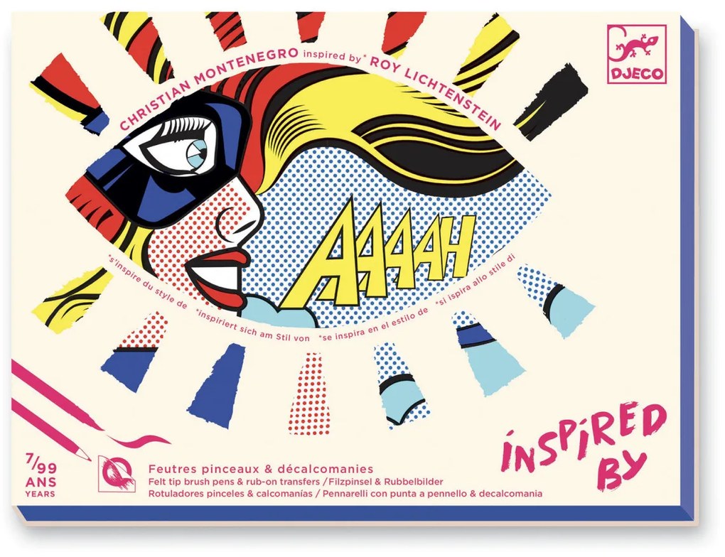 Gioco creativo - Roy Lichtenstein - Supereroi