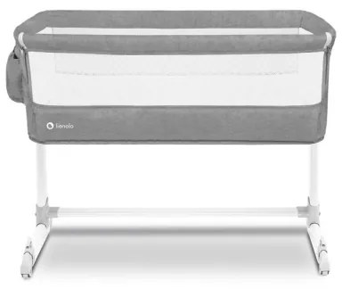 Lionelo - Lettino da viaggio THEO Concrete