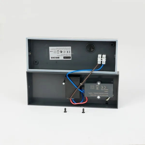 Brilagi-LED Applique da esterno con sensore TESSI LED/10W/230V antracite IP54