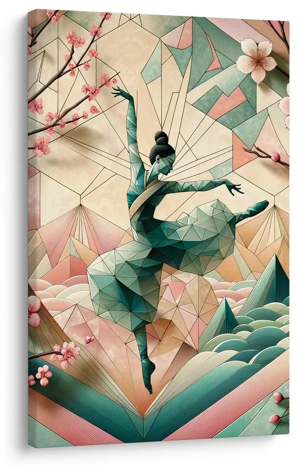 Quadro su tela – Danza elegante in stile moderno