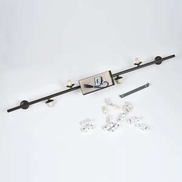 Brilagi - Plafoniera LED MILLA 7xG9/3W/230V marrone/marrone fumé