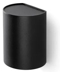 FARO 40523 - Applique SOLE 1xGU10/8W/230V nero arrotondato