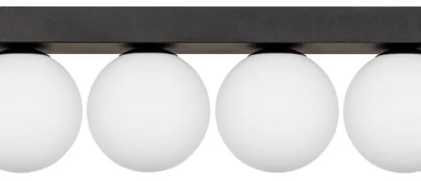 Zuma Line 1202 - Plafoniera SFERA 5xG9/8W/230V nero