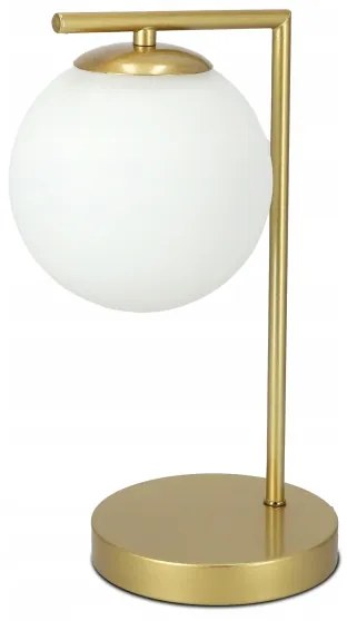 Lampada da tavolo 1xE27/40W/230V oro/bianco