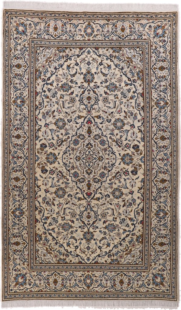 Kashan Tappeto 190x310 (Iran) Annodato A Mano
