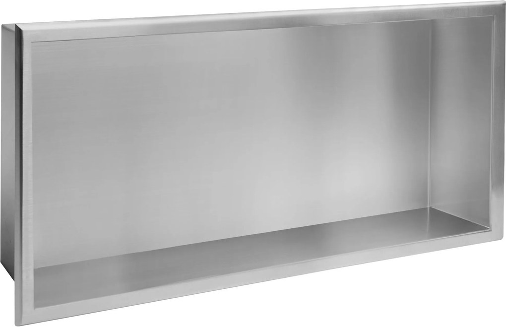 MENSOLA BAGNO 30x60 steel brush