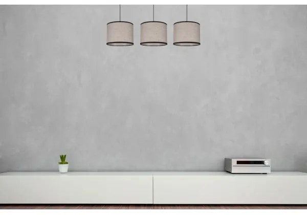 Lampadario a sospensione con filo NEXO 3xE27/60W/230V