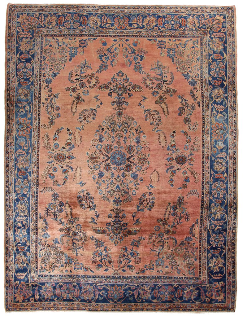 Sarouk Tappeto persiano 370x280 (Iran) Annodato A Mano