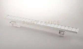 Lampada led lineare per binario maxwell bianco in alluminio 25w 330...