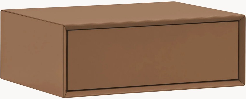 Comodino da parete in legno Platt