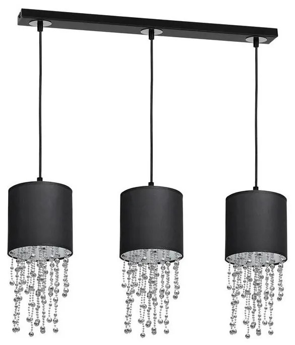 Lampadario a sospensione con filo ALMERIA 3xE27/60W/230V