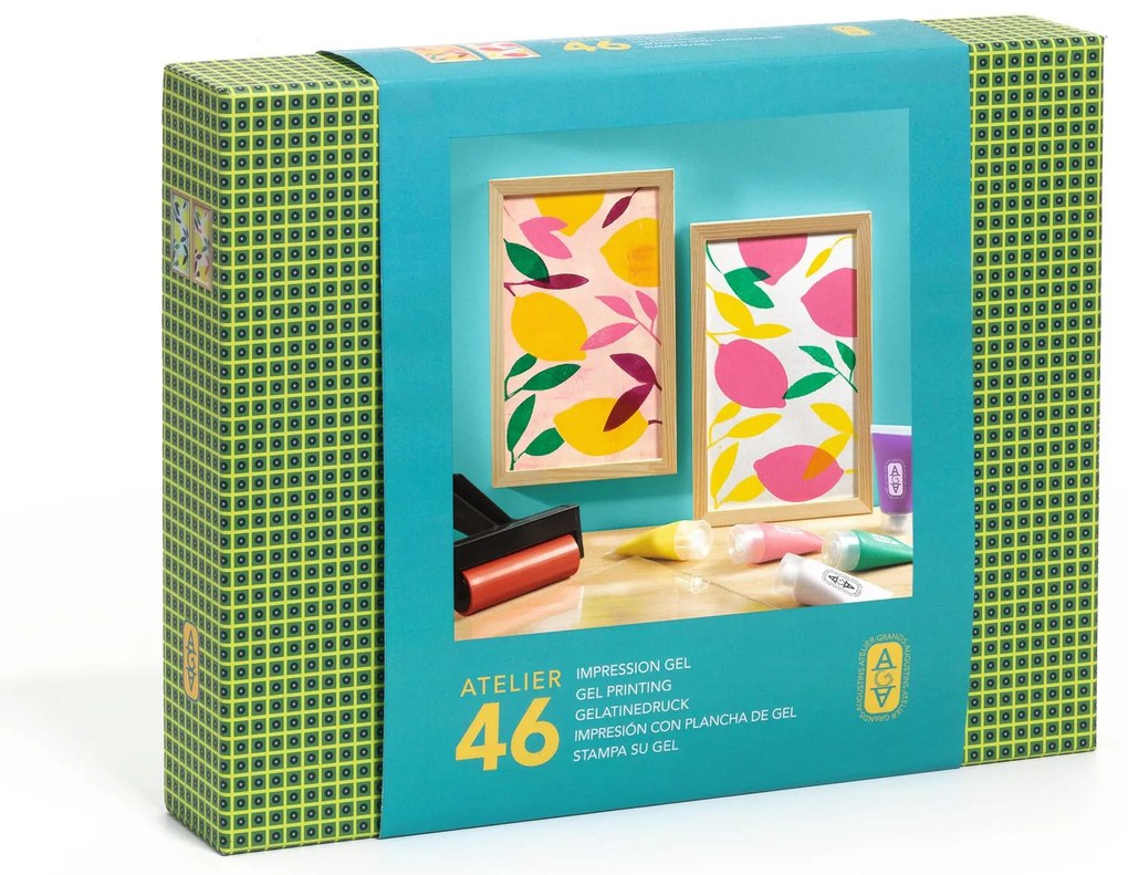 Atelier 46 - Stampa a gel per adolescenti e adulti - Agrumi