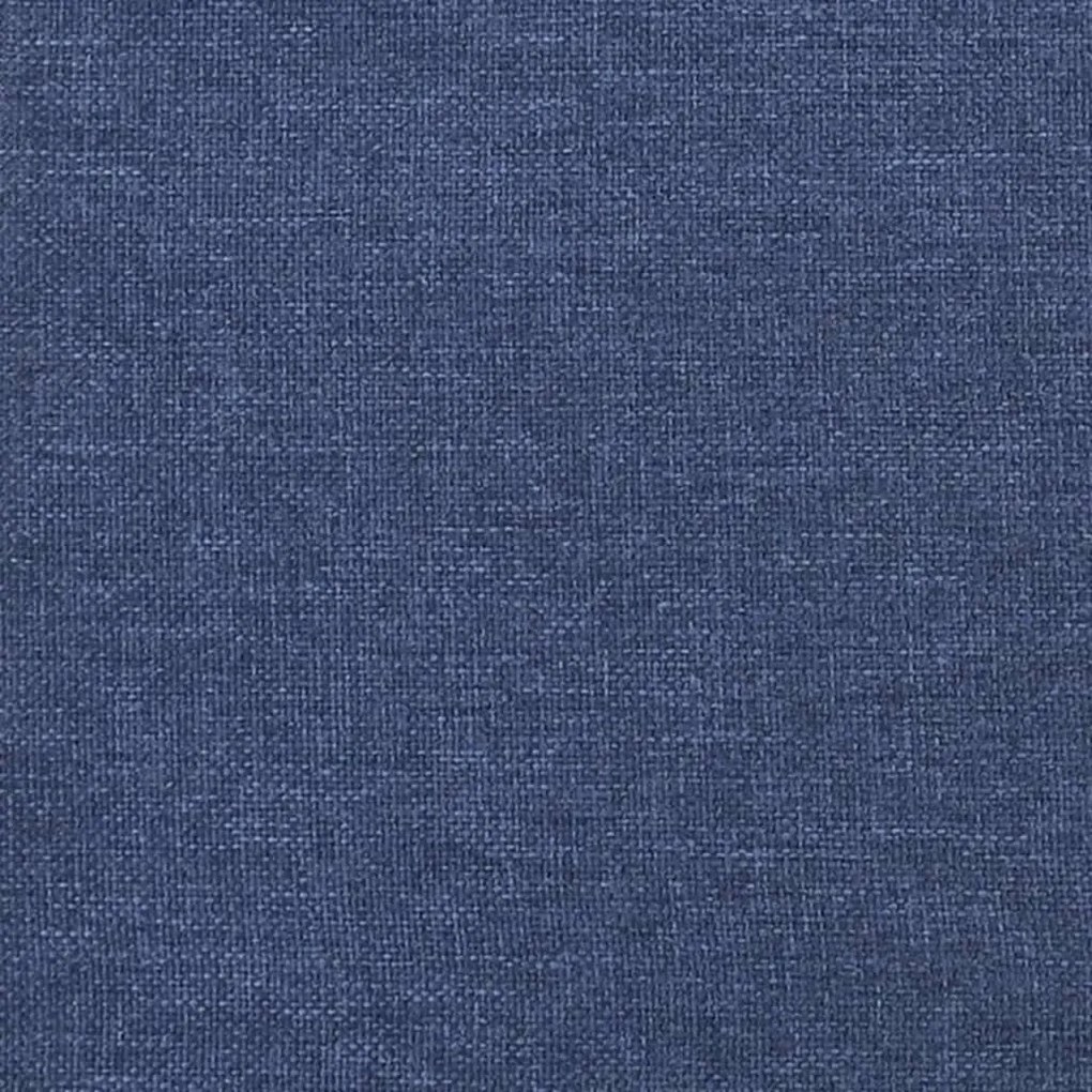 Giroletto a Molle Blu 140x190 cm in Tessuto