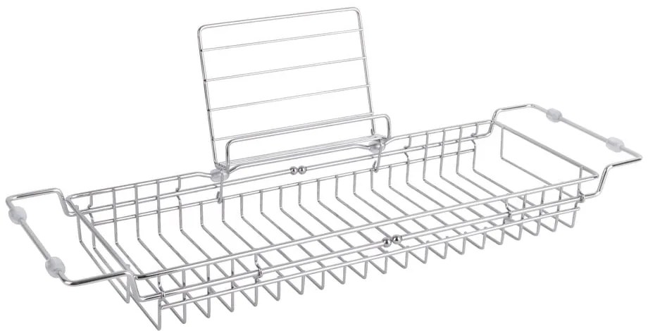 Supporto regolabile per vasca in metallo in argento Vasca, 61 - 86 cm - PT LIVING