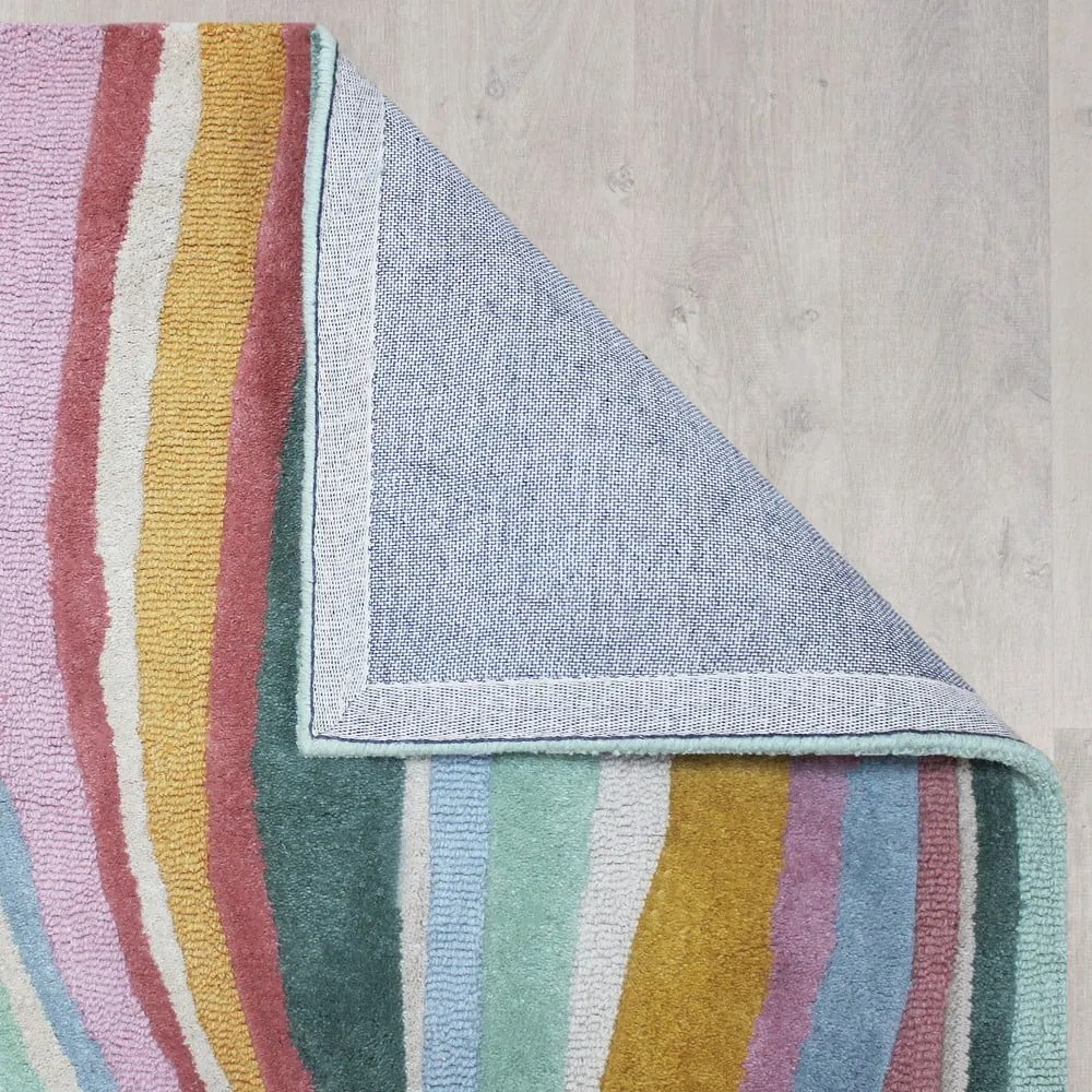 Tappeto in lana tessuto a mano 160x230 cm Abstract Flow - Flair Rugs