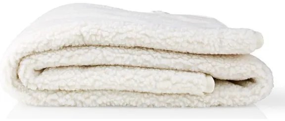 Nedis PEBL120CWT1 - Termocoperta elettrica 60W/230V 150x80 cm lana