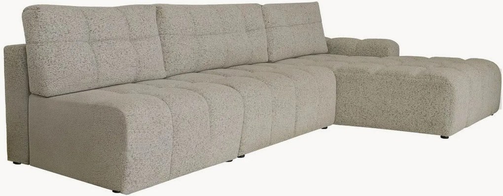 Divano letto angolare 5 posti con contenitore Lulu