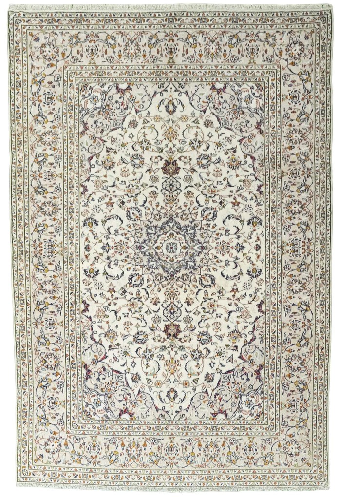 Kashan Tappeto persiano 290 x 200 Beige (Iran) Annodato A Mano