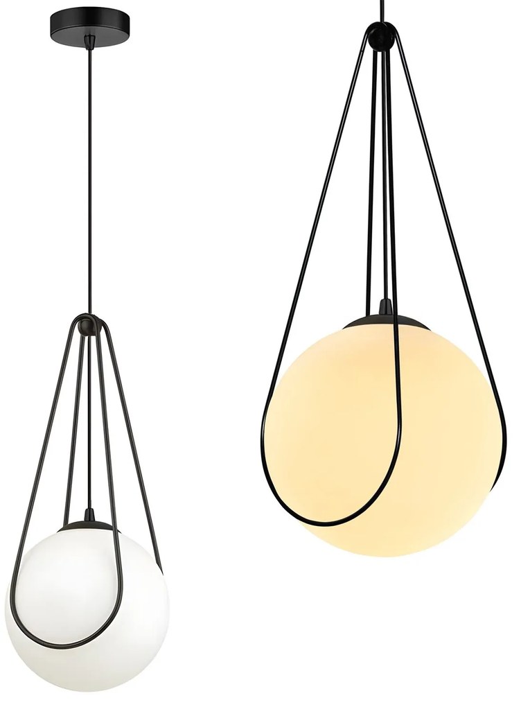 Lampada da soffitto APP1792-1CP 20cm Black