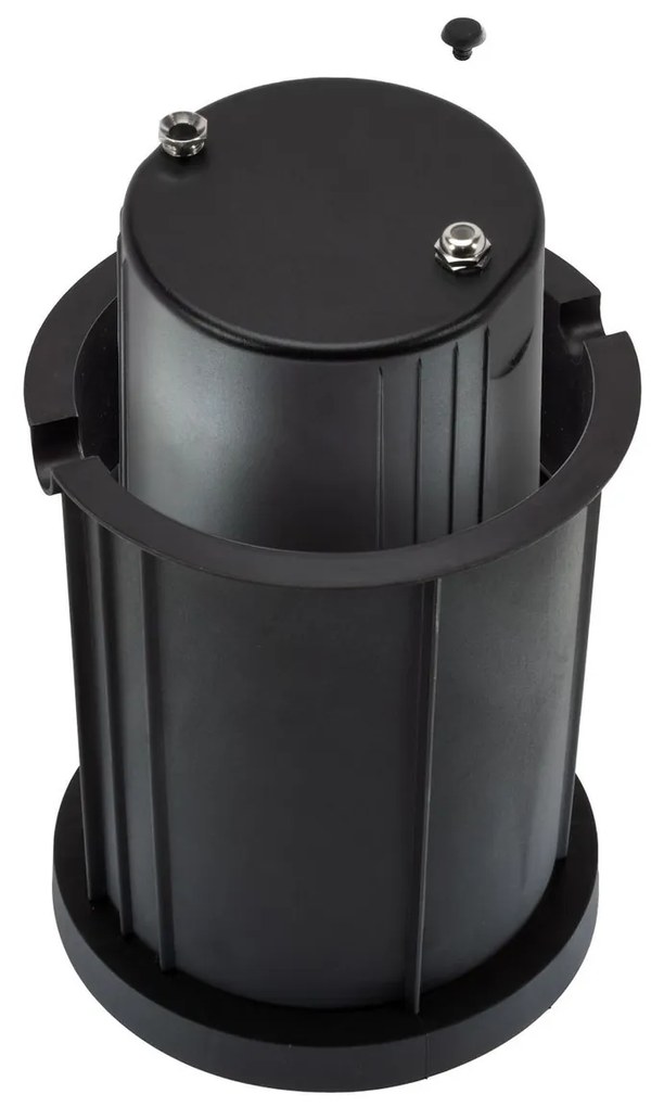 Faro interrato con base E27 - per lampade PAR30 e PAR38 - Doppio Pressacavo