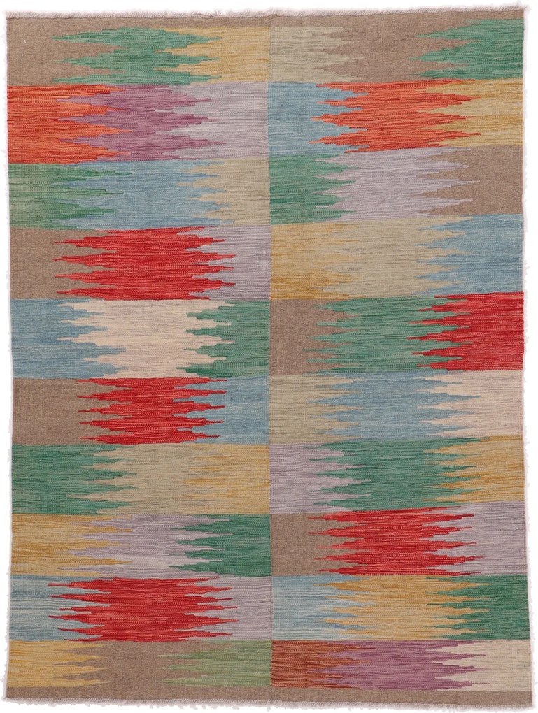 Kilim Tappeto 150 x 200 (Pakistan) Tessuto A Mano