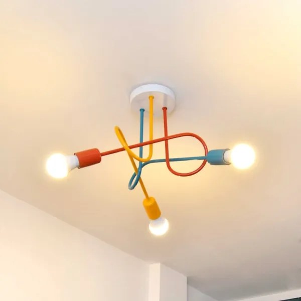 Lampadario a plafone OXFORD 3xE27/15W/230V