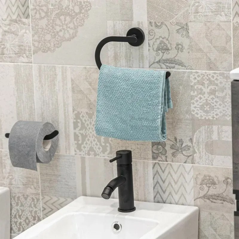 Asciugamani ospite per bagno 100% cotone verde acqua 40x60 cm