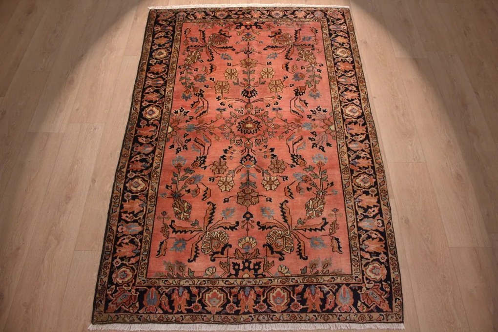 Sarouk Tappeto 130 x 200 (Iran) Annodato A Mano
